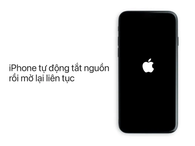 iPhone tự tắt nguồn rồi mở lại liên tục do đâu