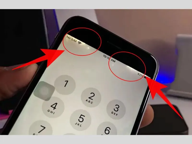 Màn iPhone bị đốm trắng là gì?