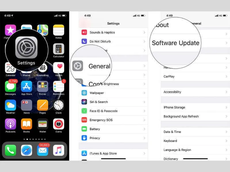 Màn iPhone bị đốm trắng: Nguyên nhân và cách khắc phục hiệu quả