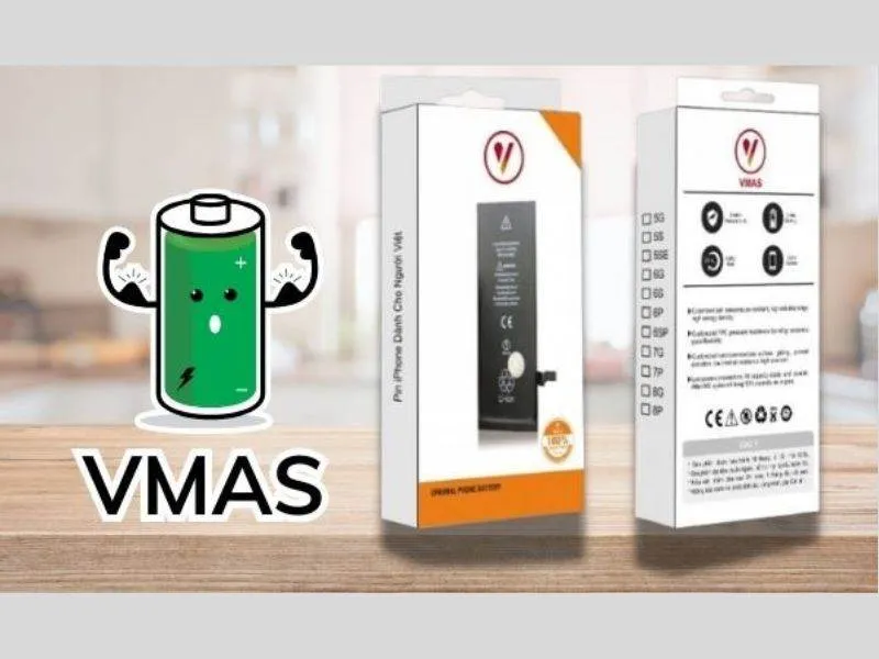 Pin Vmas dung lượng cao