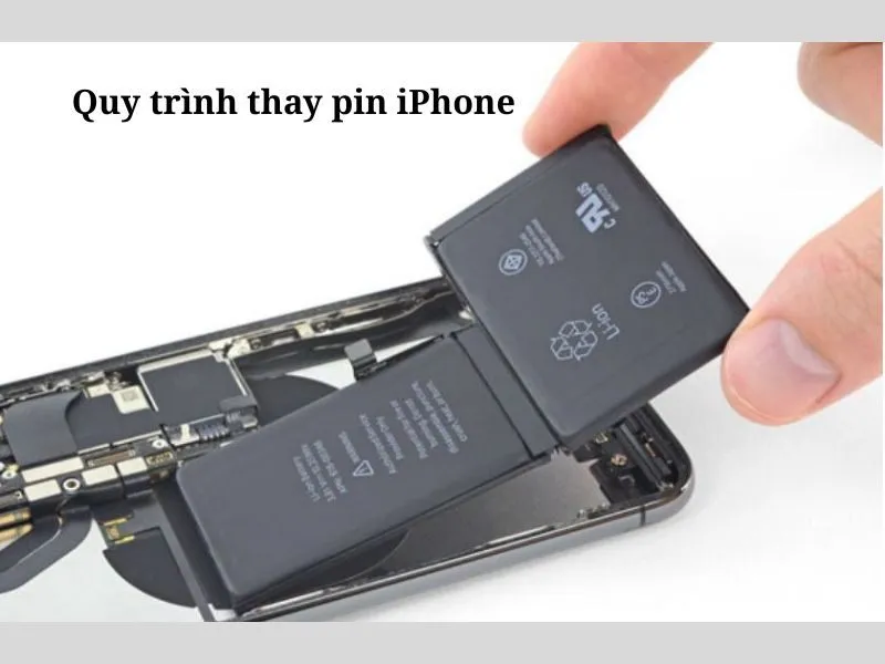 Quy trình thay Pin iPhone an toàn nhất