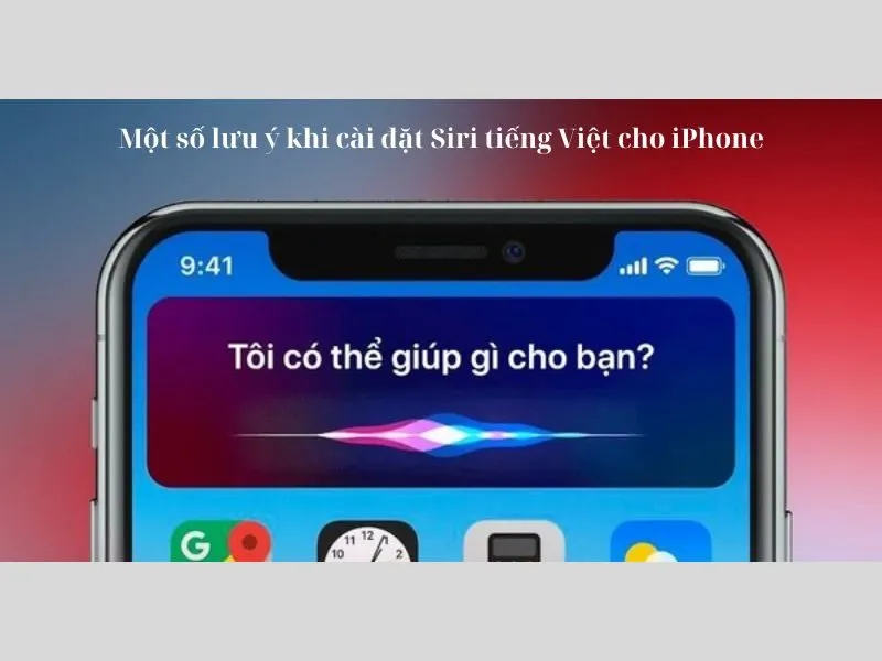 Siri tiếng Việt cho iPhone trên ios 18.4