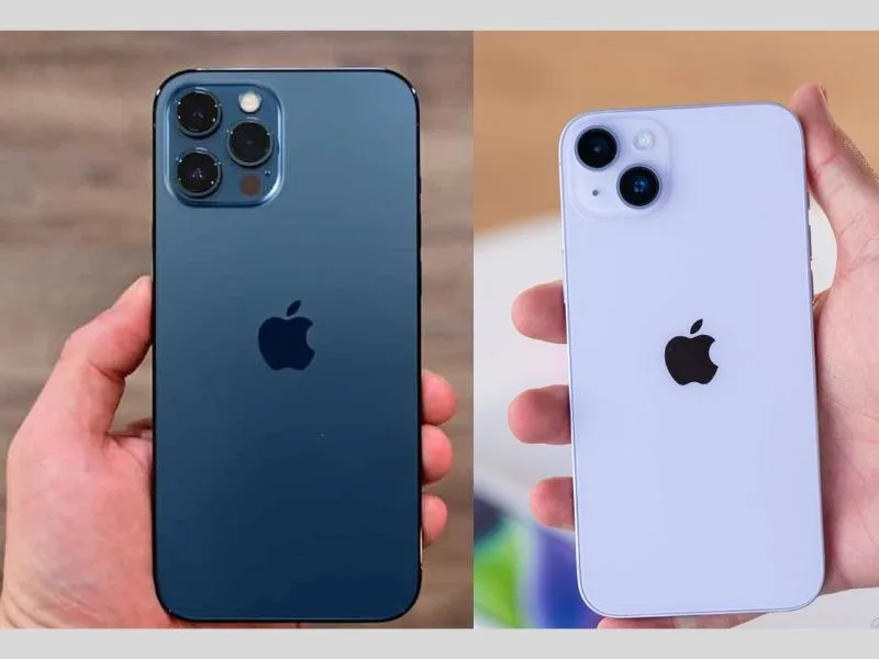 So sánh iPhone 12 Pro Max và 14 Plus - Thiết kế có sự khác biệt