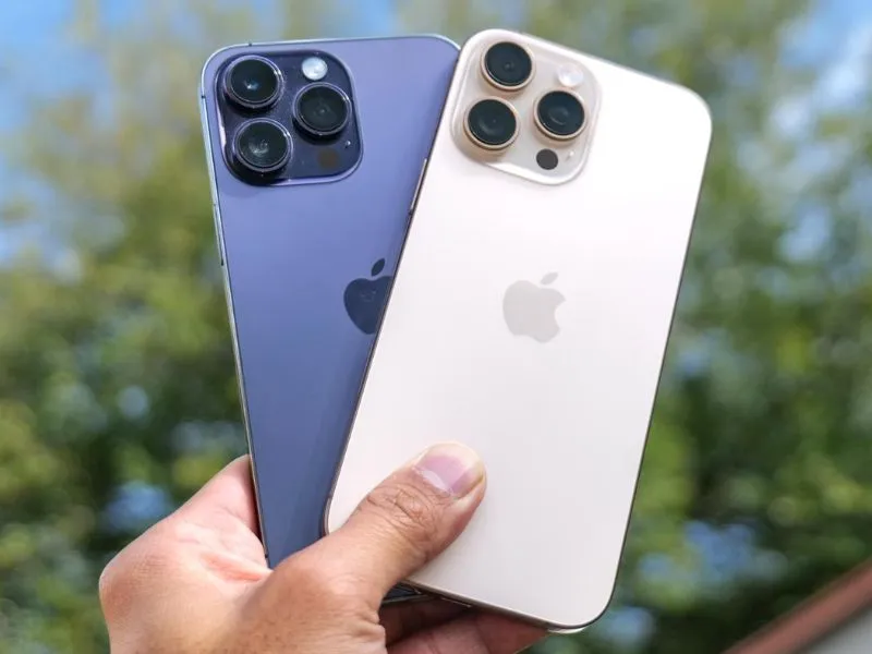 So sánh iPhone 14 Pro Max và 16 Pro Max về thiết kế
