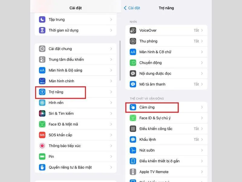 Tăng độ nhạy cảm ứng iPhone từ iPhone 11 trở lên