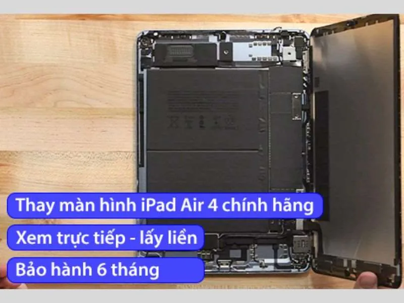 Thay màn hình iPad Air 4 chính hãng Đà Nẵng