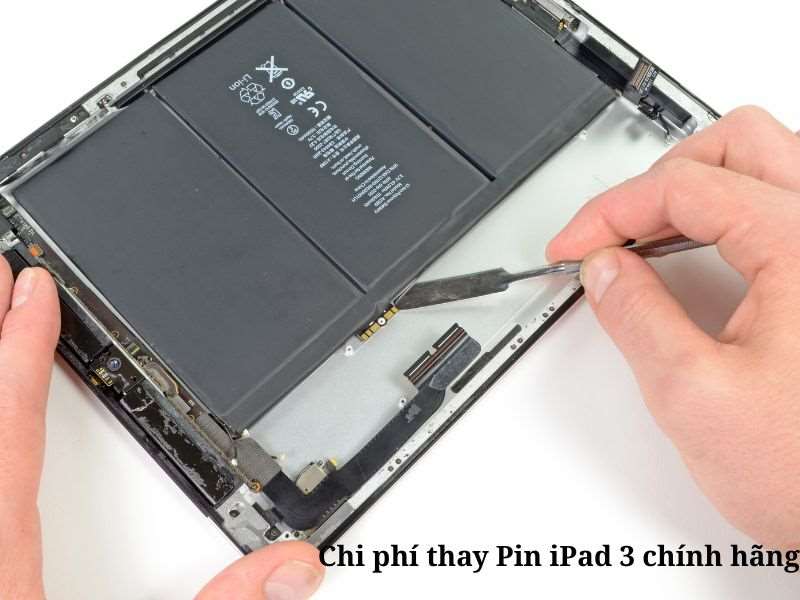 Chi phí thay Pin iPad 3 