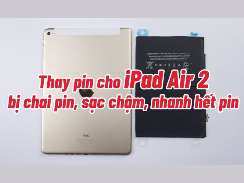 Thay pin iPad Air 2