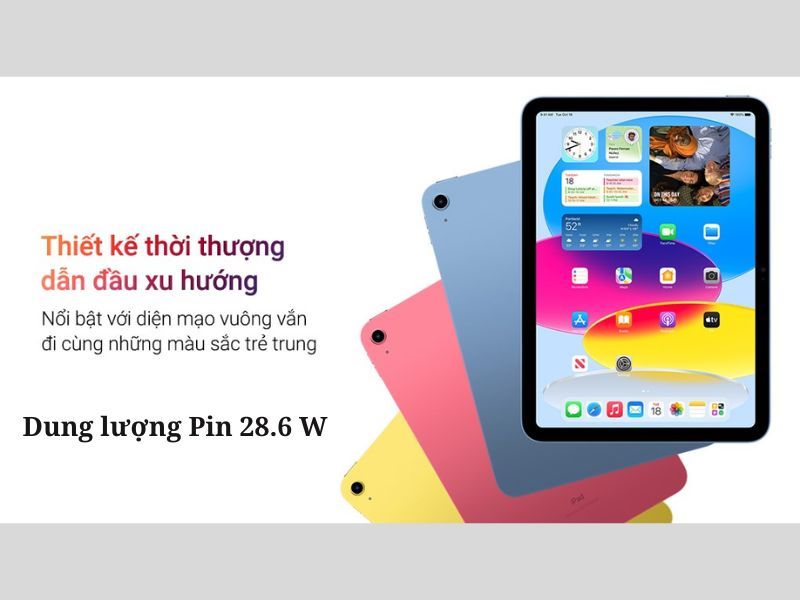 Dung lượng Pin ngày công bố