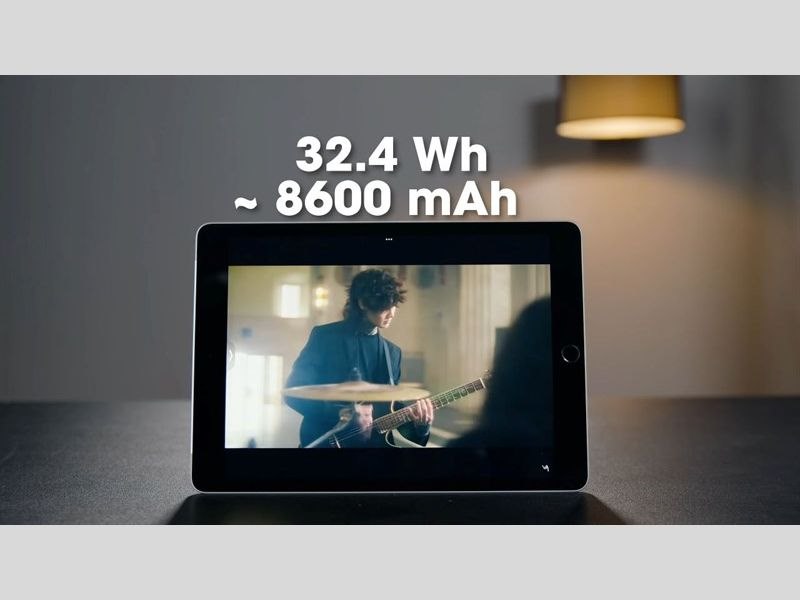 Thông tin về dung lượng Pin iPad Gen 9
