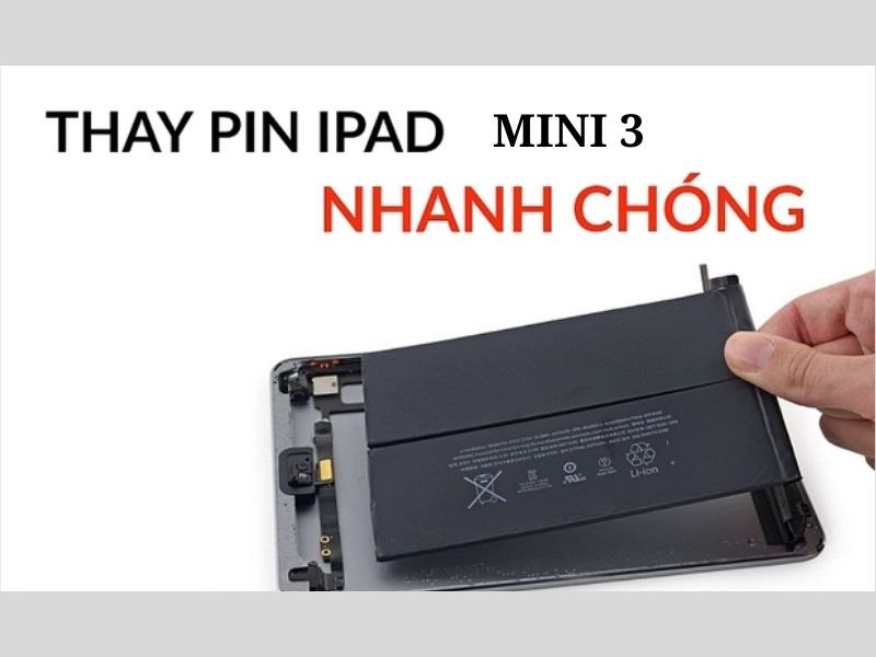 Thay Pin iPad 3 giá rẻ tại TP. Đà Nẵng