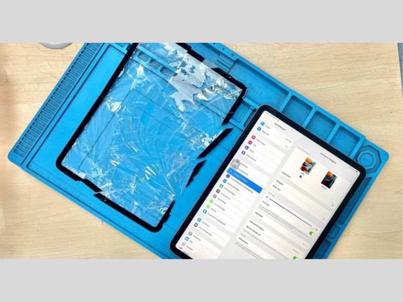 Ép kính giữ nguyên màn Zin bên trong