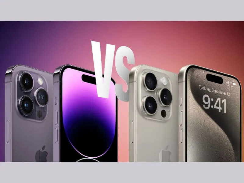 Chi tiết màn hình giữa iPhone 14 Pro và iPhone 16 Pro