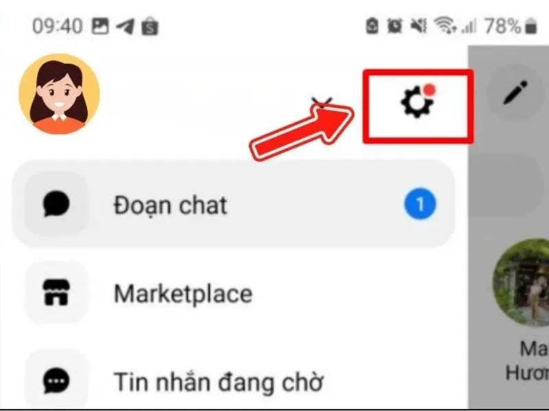 Các bước tắt mã hóa đầu cuối Messenger trên điện thoại Android