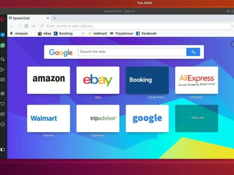 Truy cập các web bị chặn bằng trình duyệt Opera