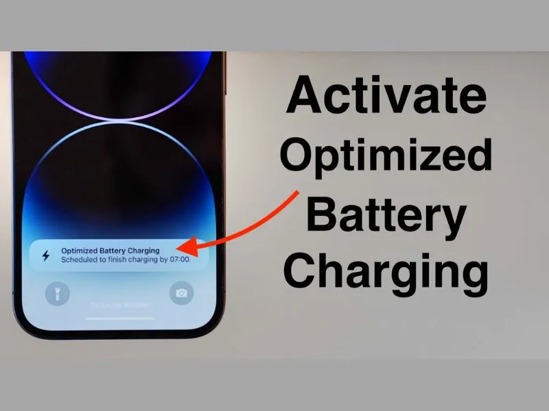 Kích hoạt chế độ Optimized Battery Charging