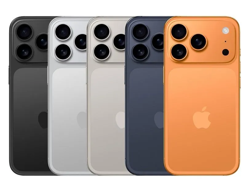 Hé lộ màu sắc mới nhất của iPhone 17 Pro Max