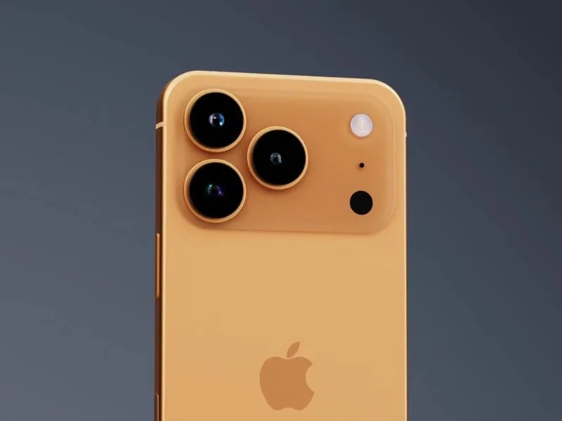 iPhone 17 Pro phiên bản màu cam nổi bật