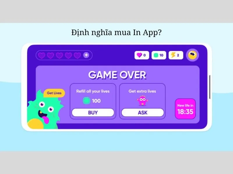 Định nghĩa chi tiết về mua In App là gì? 
