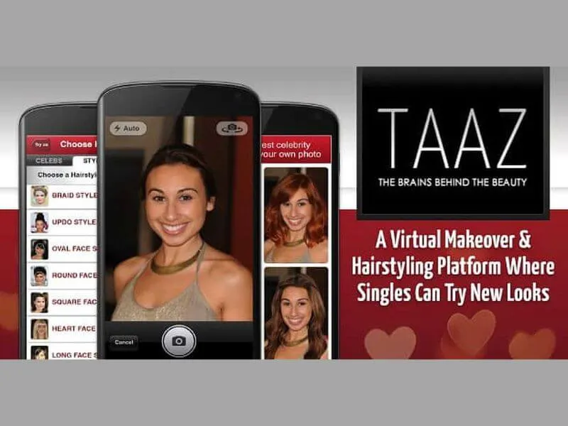 App TAAZ Virtual Makeove