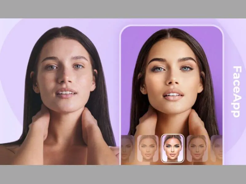 app thử kiểu tóc Ứng dụng Faceapp