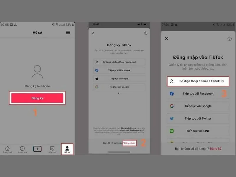 Cách lấy lại nick tik tok cũ bằng email