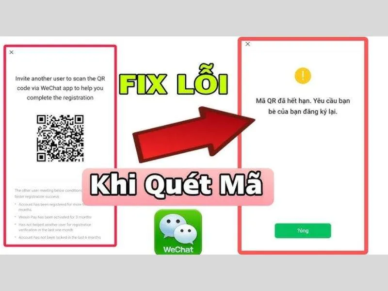 Nguyên nhân khiến bạn không quét được Wechat