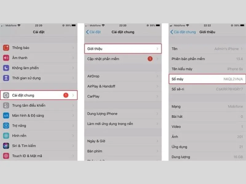 Kiểm tra iPhone mã N nhanh và chính xác