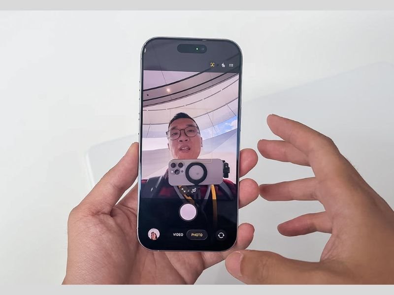 Hình ảnh chất lượng cao từ camera trước