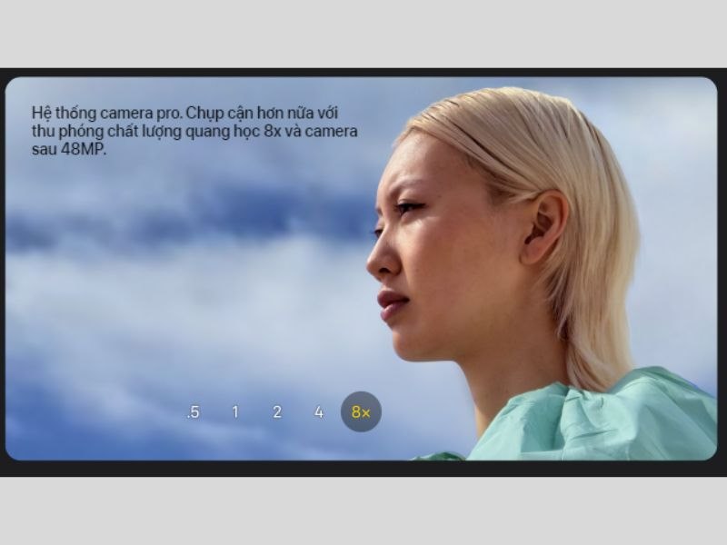 Zoom 8x siêu nét trên iPhone 17 Pro/Pro Max