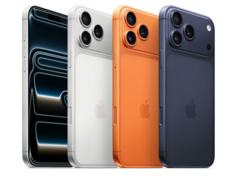 Bảng màu nổi bật trên iPhone 17 Pro