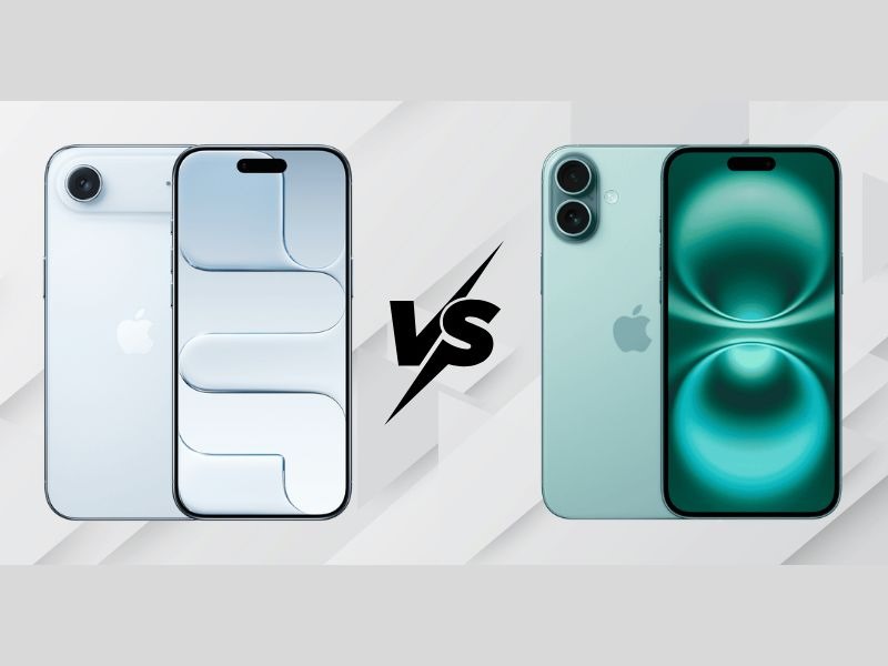 So sánh thông số giữa iPhone Air 256GB và iPhone 16 Plus