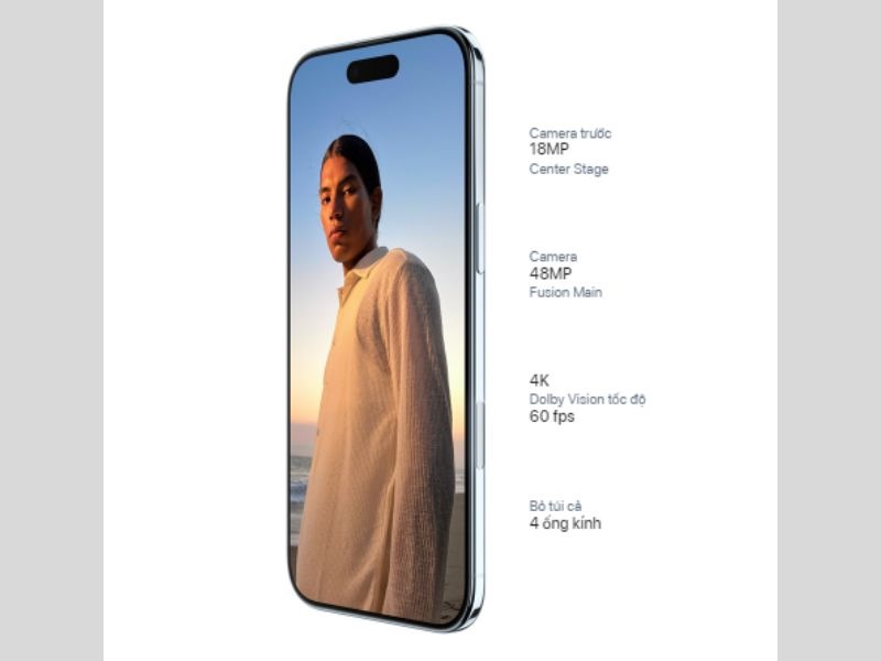 Thông số vô cùng ấn tượng về các Camera trên iPhone Air