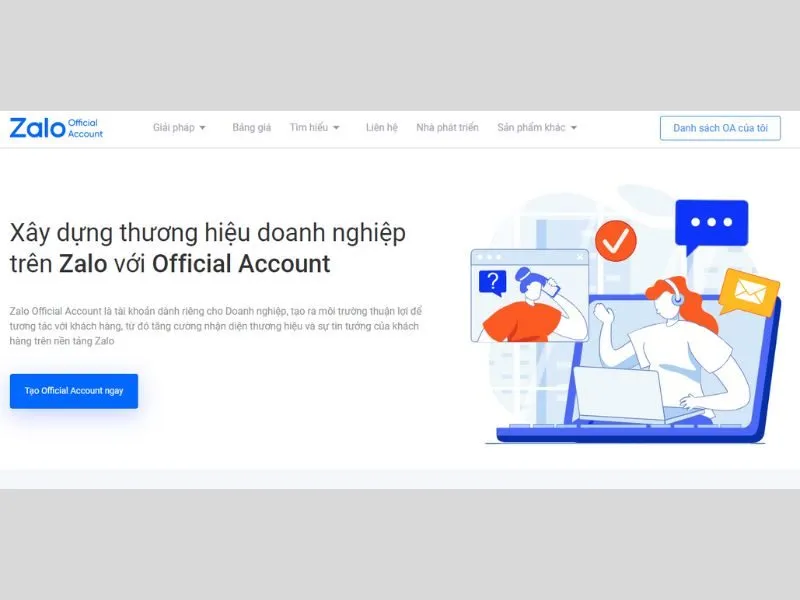 Gửi tin nhắn hàng loạt thông qua Zalo OA