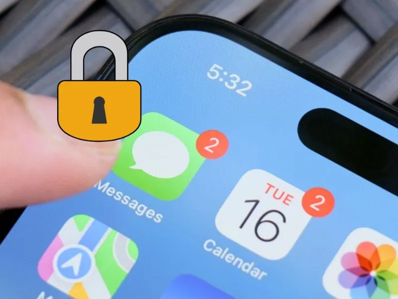 cách khoá tin nhắn trên iphone