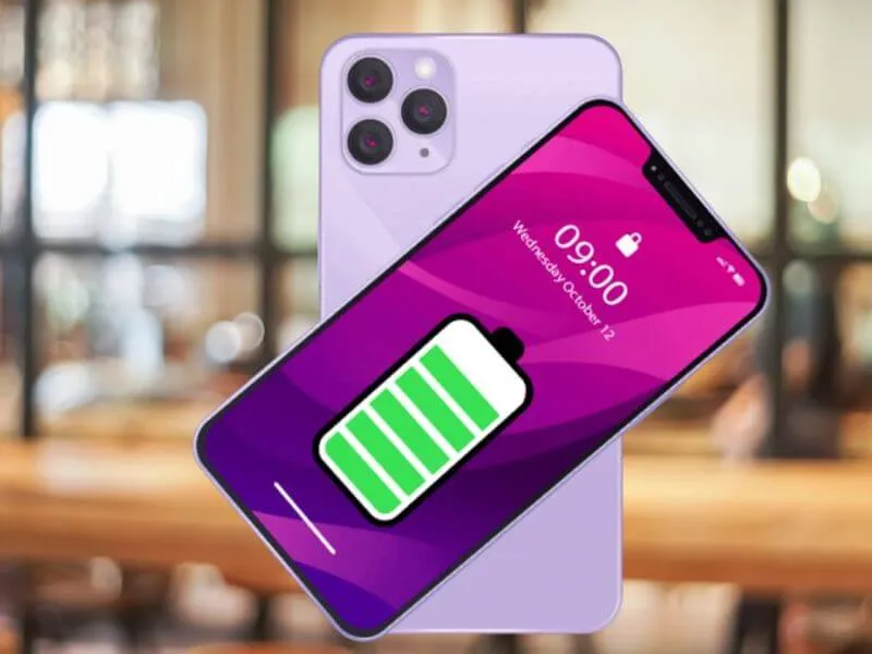 chia sẻ pin iphone