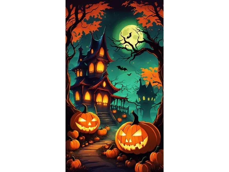 Hình nền đẹp cho điện thoại mùa Halloween