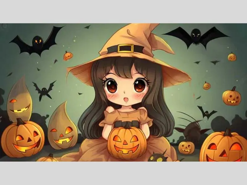 Hình nền lễ hội Halloween cute