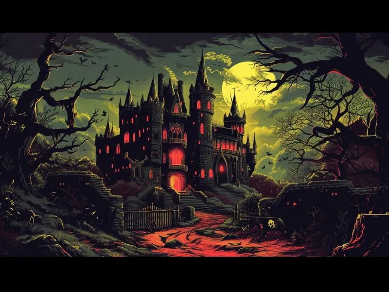 Hình nền hội Halloween kinh dị