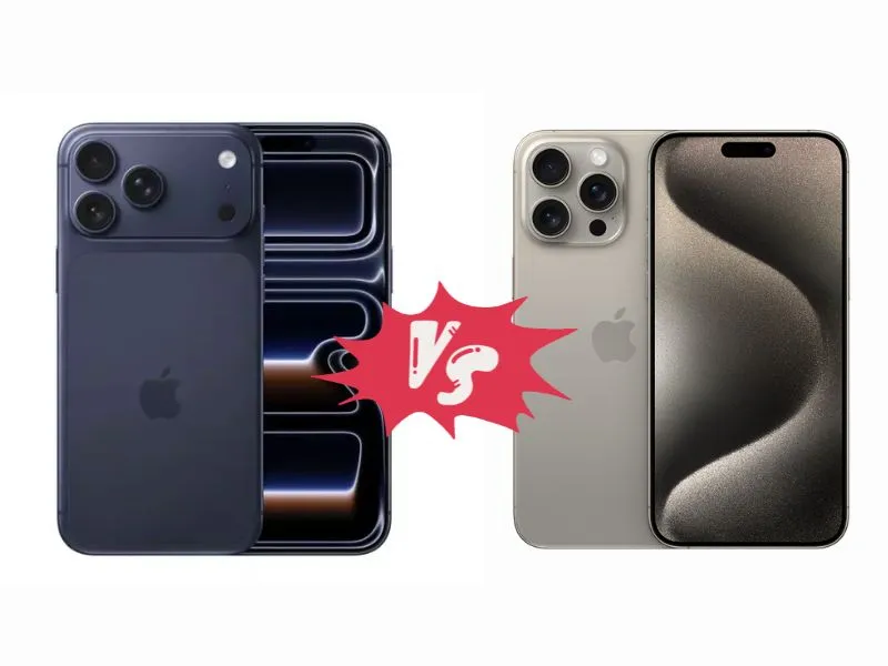 So sánh iPhone 17 Pro Max với iPhone 15 Pro Max
