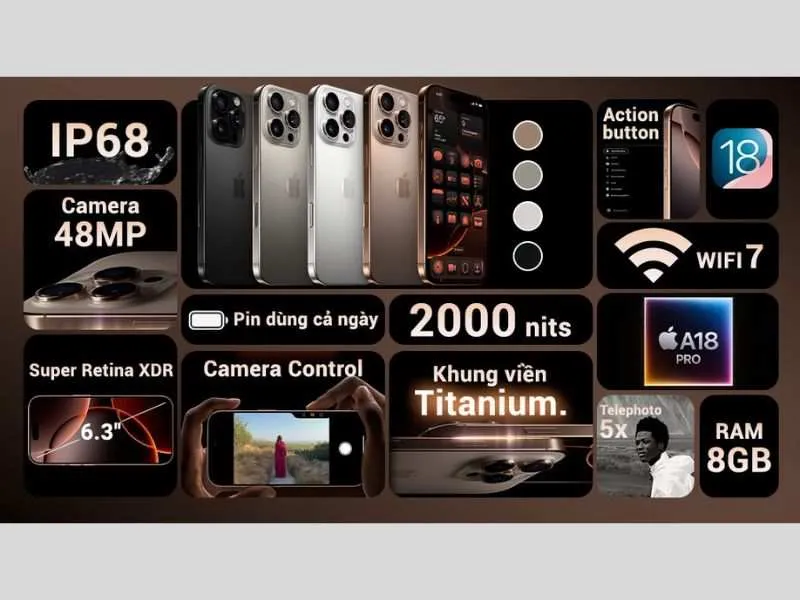 Nên mua iPhone 16 Pro hay iphoen 17 pro năm 2025?