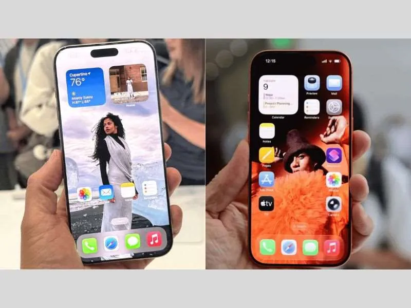 Chất lượng hiển thị iphone 16 pro và iphone 17 pro tốt