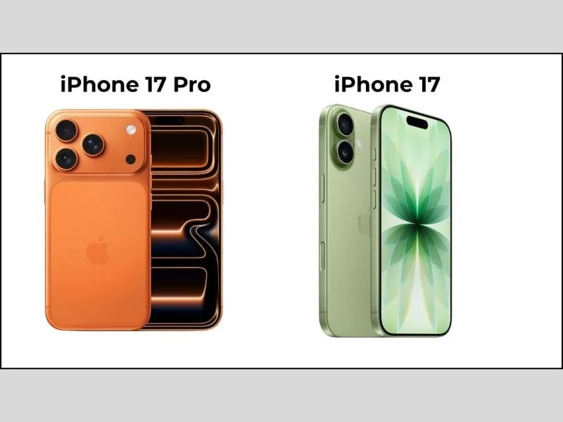 So sánh điểm giống và khác nhau trên iPhone 17 và iPhone 17 Pro