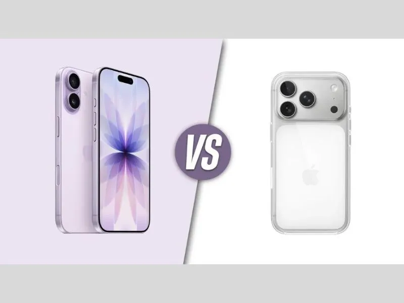 Thiết kế iPhone 17 và 17 Pro có sự khác nhau