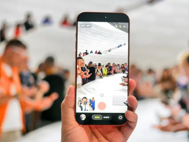 tính năng quay video kép trên iPhone 17