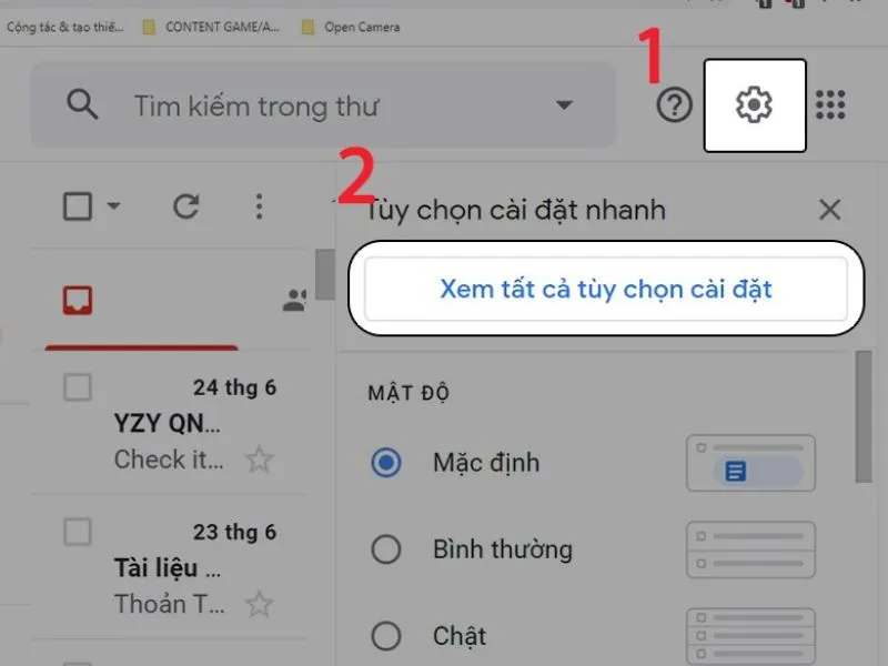 Cách tạo chữ ký trong gmail trên máy tính