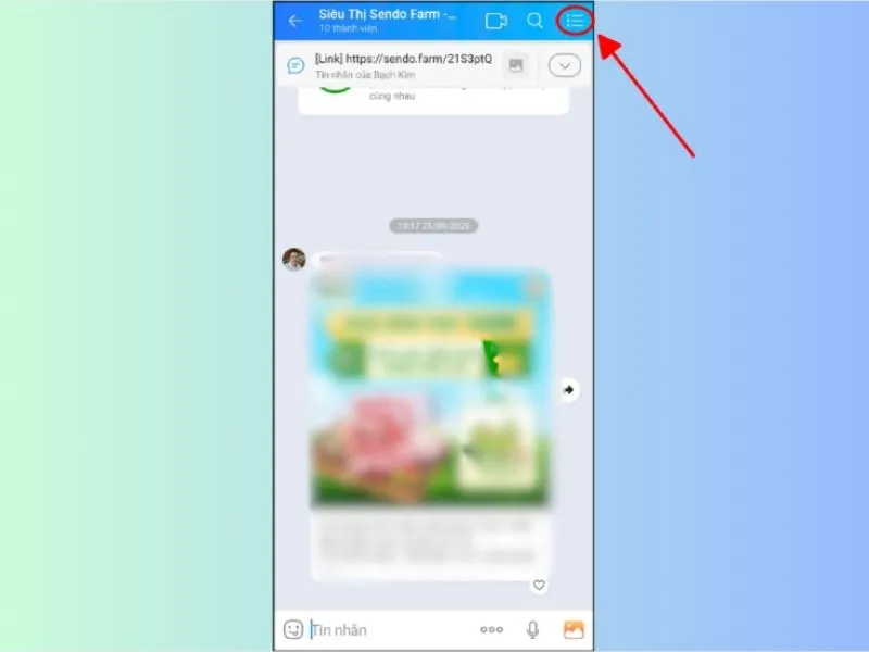 Chặn người khác thêm vào nhóm Zalo