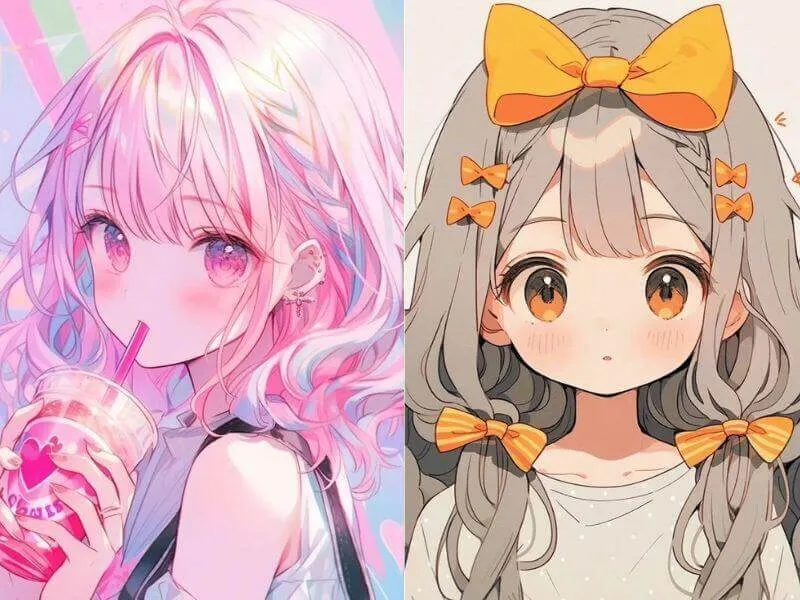 Hình nền anime dễ thương, dễ thương dành cho nữ