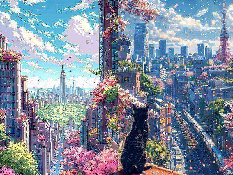 Hình nền Anime Full HD sắc nét dễ thương, ngây thơ 