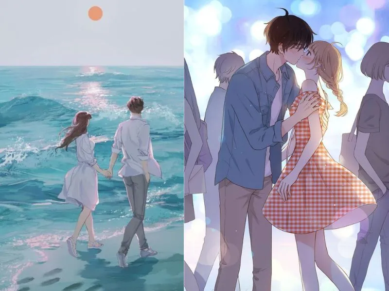 Hình nền anime cho cặp đôi độc, lạ nhất